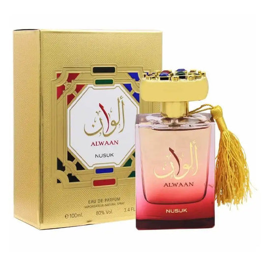 Alwaan Perfume 100ml EDP by Nusuk