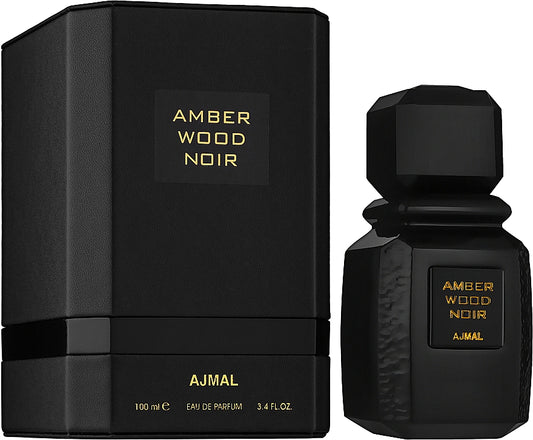 AJMAL Amber Wood Noir Eau De Parfum 100ml Spray