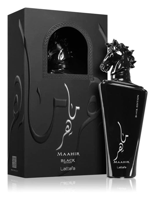 Maahir Black Edition Lattafa Perfumes Eau de Parfum 100ml