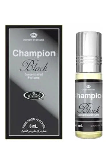 AL Rehab Champion Black 6ml Roll On Perfume