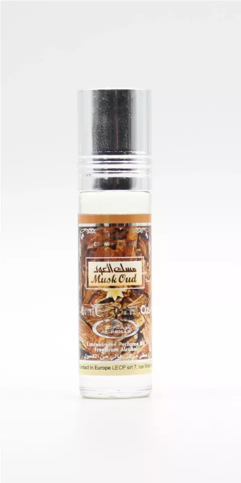 AL Rehab Musk Oud Concentrated Perfume Oil 6ml Roll-On