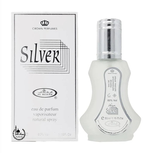 Al Rehab Silver 6ml Roll on Perfume Oil